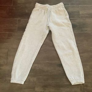 Tna Cozy fleece boyfriend sweats, used 2xs